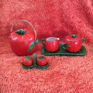 Vintage tomato ware